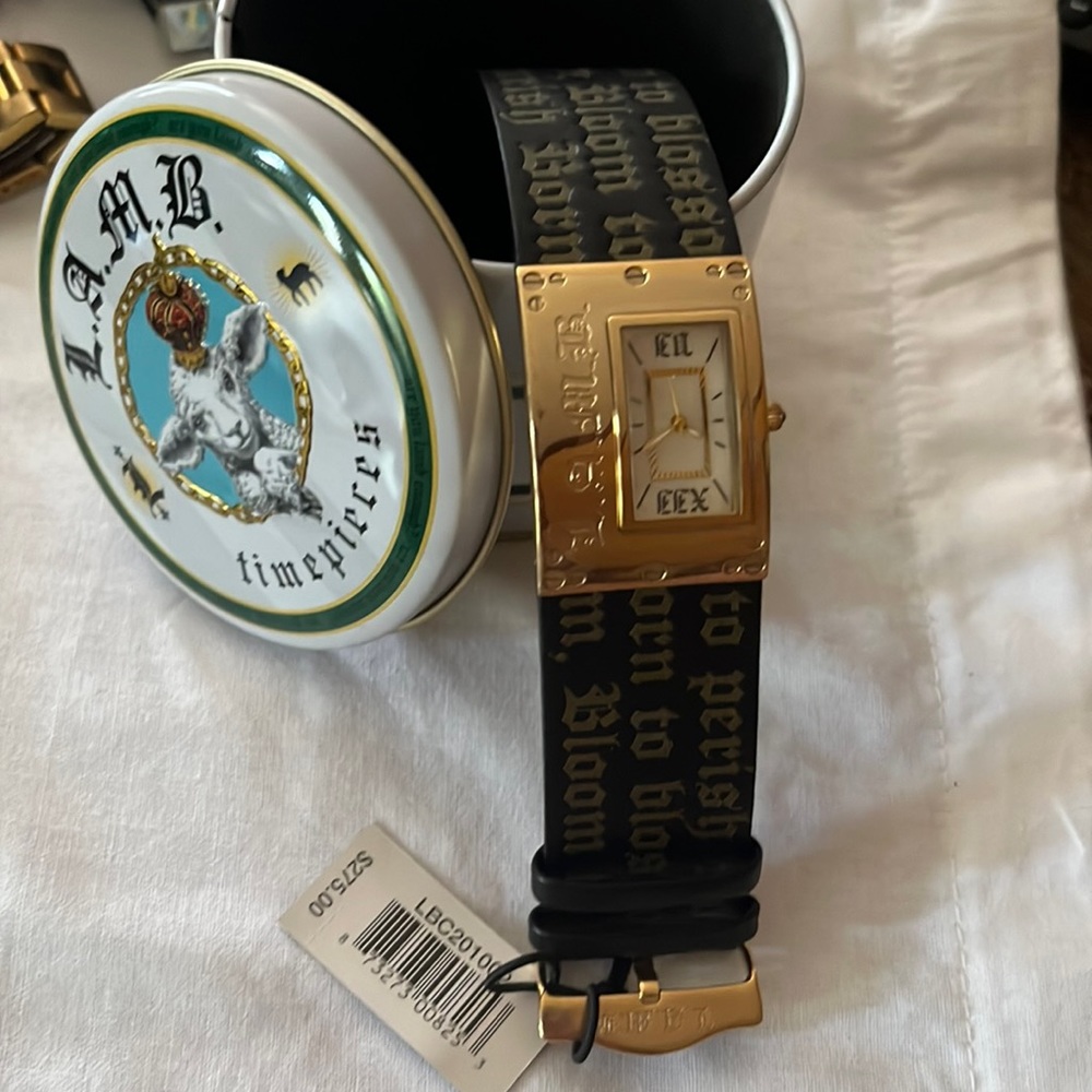 L.A.M.B. Designer Watch NWT